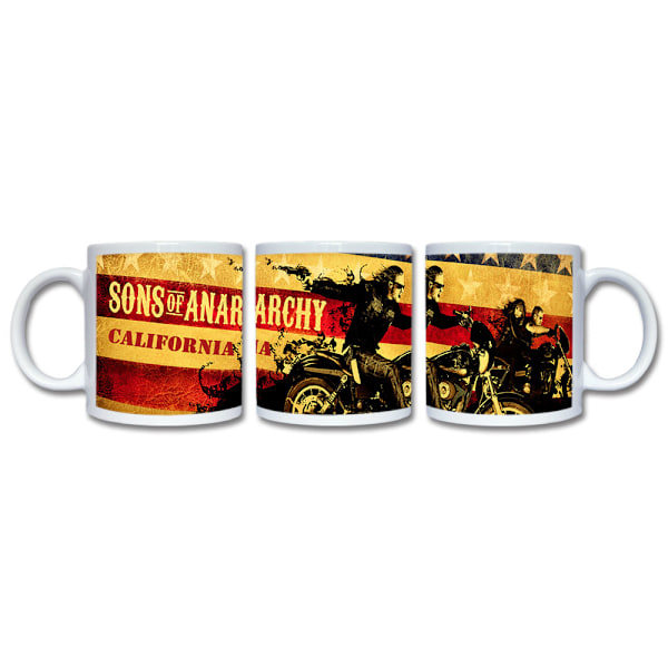 Sons of Anarchy Gang War Mugg multifärg one size