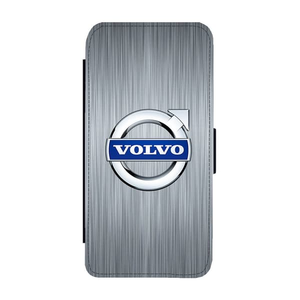 Volvo 2012 Logo Apple iPhone 16e Flip Mobilfodral