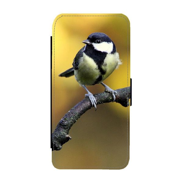 Fågel Talgoxe iPhone 17 Flip Mobilfodral