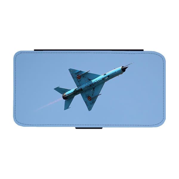 MIG-21 Supersonisk Jetjaktplan iPhone 13 Pro Plånboksfodral