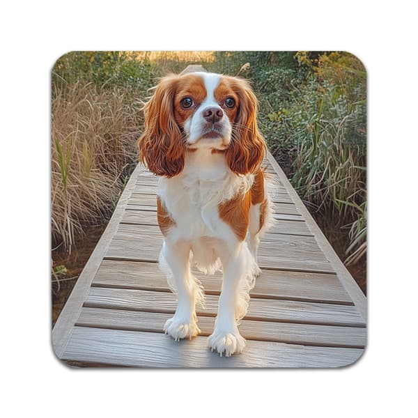 2 ST Hund Cavalier King Charles Spaniel Underlägg