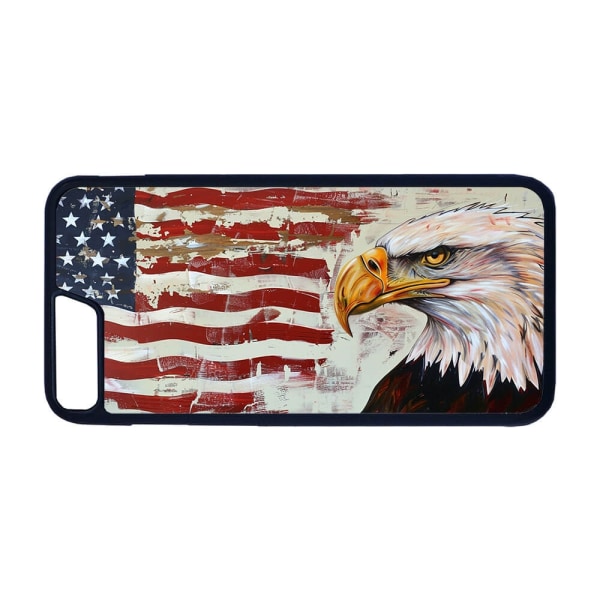 USA Örn Flagga iPhone 7 / 8 PLUS Skal multifärg