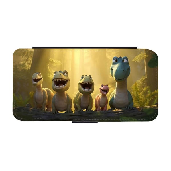 Baby Dinosaurier iPhone 13 Pro Max Plånboksfodral multifärg