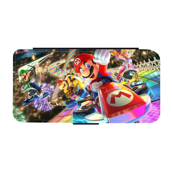 Mario Kart iPhone 12 / iPhone 12 Pro Plånboksfodral multifärg