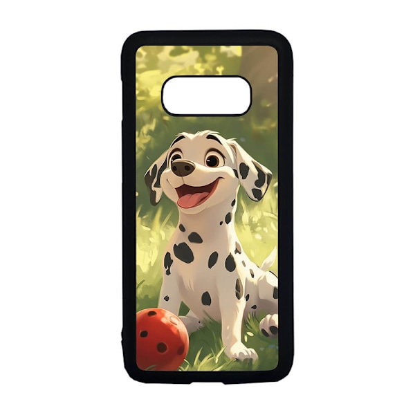 Barn Söt Tecknad Dalmatiner Hund Samsung Galaxy S10E Mobiltelefon Skal