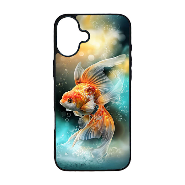 Fisk Guldfisk iPhone 16 Plus Mobiltelefon Skal