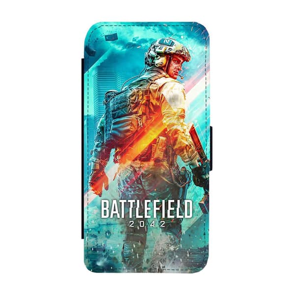 Spel Battlefield 2042 iPhone 13 Flip Mobilfodral