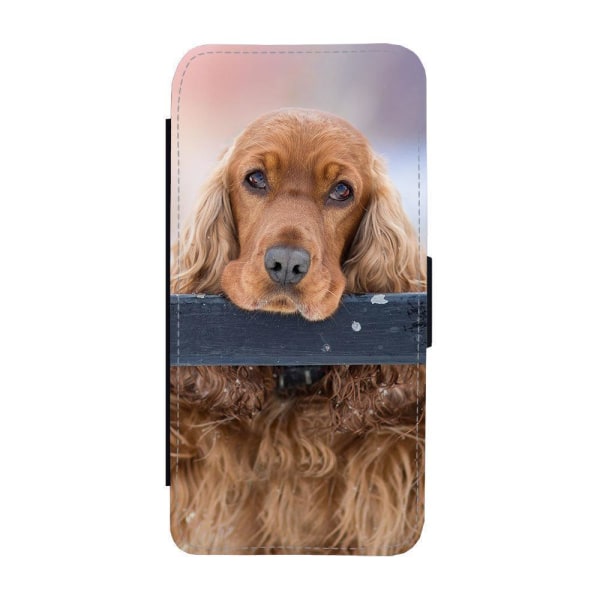 Hund Cocker Spaniel iPhone 12 Mini Plånboksfodral multifärg