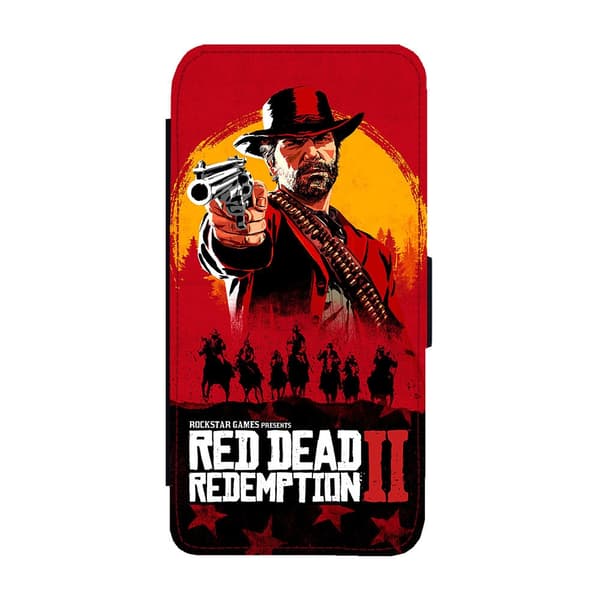 Red Dead Redemption Samsung Galaxy A55 5G Flip Mobilfodral