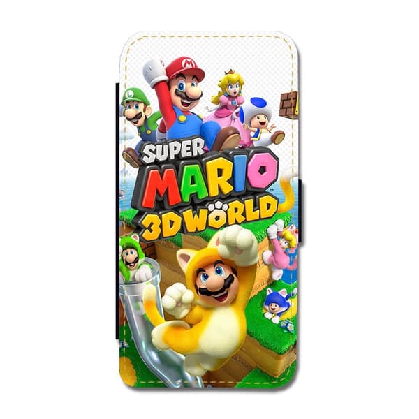 Super Mario 3D World Samsung Galaxy A52 5G Flip Mobilfodral