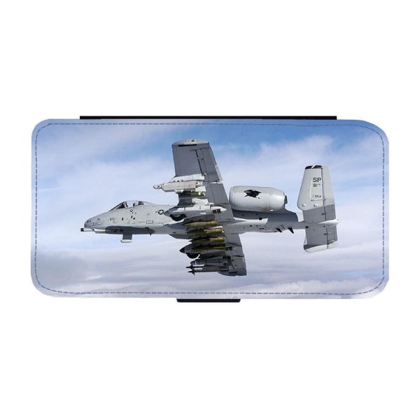A-10 Thunderbolt II Jaktbombplan iPhone 12 Mini Plånboksfodral multifärg