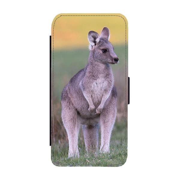 Känguru iPhone 16 Plus Flip Mobilfodral