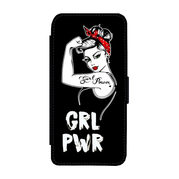 Girl Power iPhone 12 Mini Flip Mobilfodral