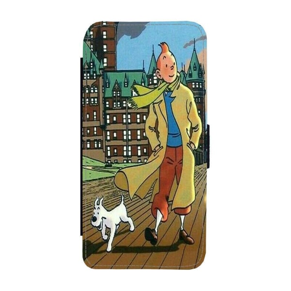Tintin iPhone 15 Plånboksfodral multifärg