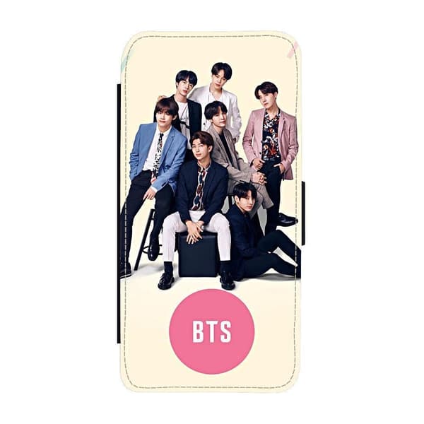 BTS Bangtan Boys iPhone 17 Pro Flip Mobilfodral