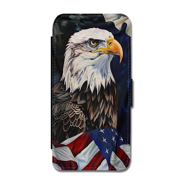 USA Örn Flagga Samsung Galaxy S20+ Flip Mobilfodral