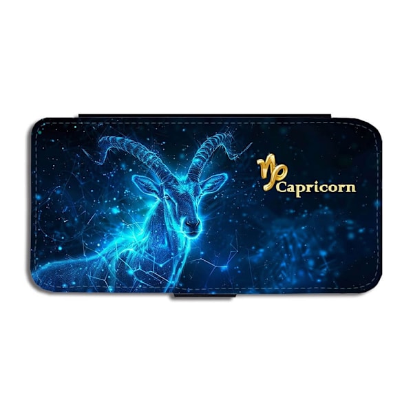 Stjärntecken Stenbocken iPhone XR Flip Mobilfodral