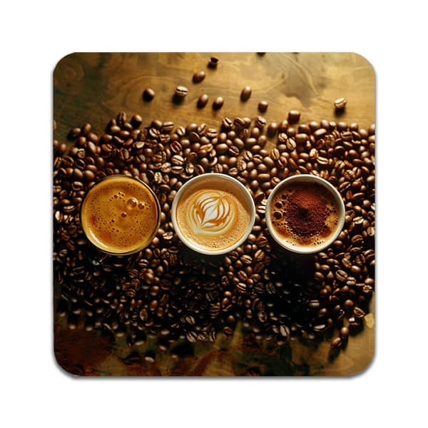 2 ST Kaffe Latte Cappuccino Underlägg