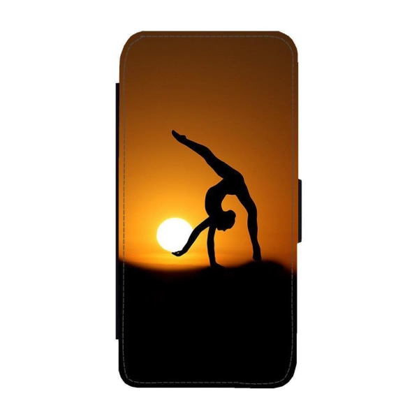 Gymnastik iPhone 14 Plus Plånboksfodral multifärg