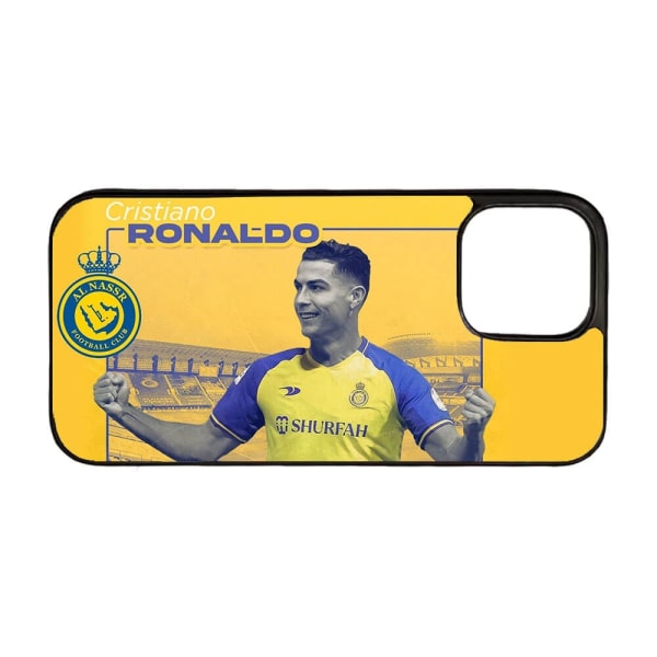 Cristiano Ronaldo 2023 Al-Nassr iPhone 14 Plus Skal multifärg
