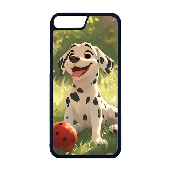 Barn Söt Tecknad Dalmatiner Hund iPhone 7/iPhone 8 Mobiltelefon Skal