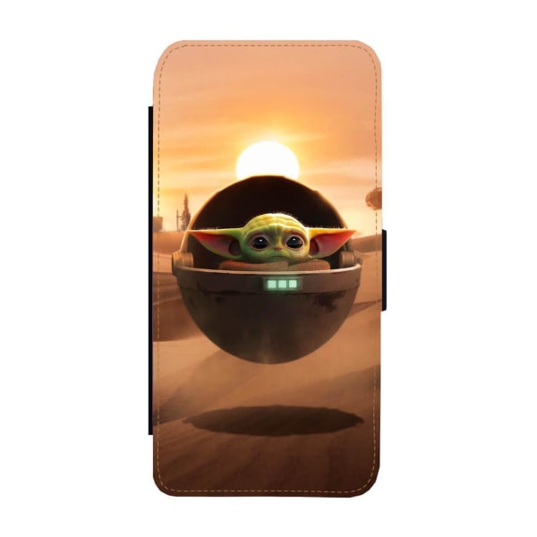 Baby Yoda iPhone 13 Mini Plånboksfodral multifärg