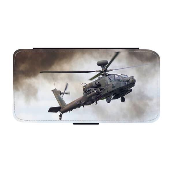 Apache Attackhelikopter Samsung Galaxy S25 Flip Mobilfodral