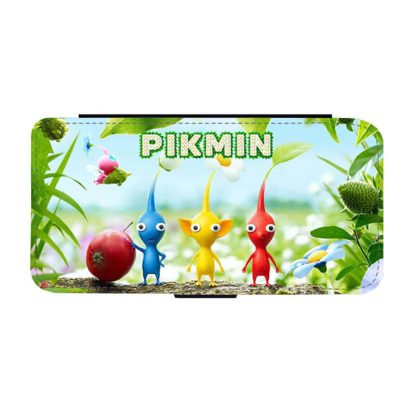 Spel Pikmin iPhone 12 / iPhone 12 Pro Plånboksfodral multifärg