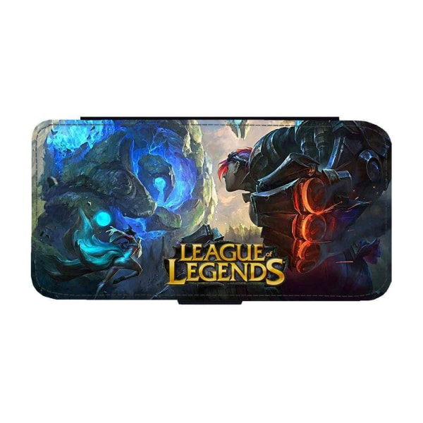 LOL League of Legends iPhone 12 Mini Plånboksfodral multifärg