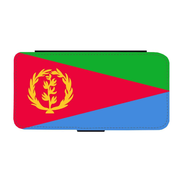 Eritrea Flagga Samsung Galaxy S23 Ultra Plånboksfodral multifärg