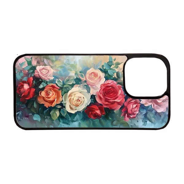 Rosor Målning iPhone 13 Pro Skal