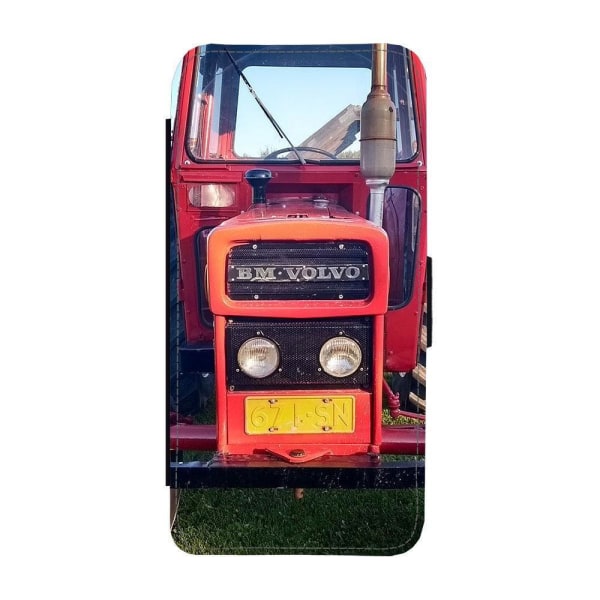 Volvo Traktor iPhone 13 Plånboksfodral multifärg