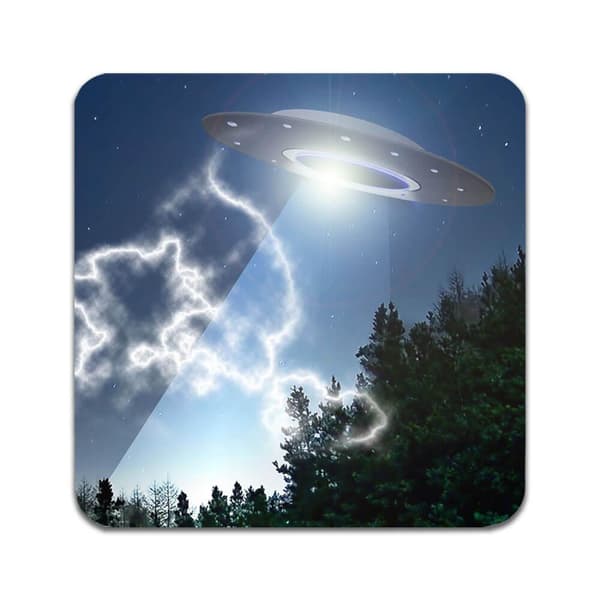 2 ST UFO Underlägg
