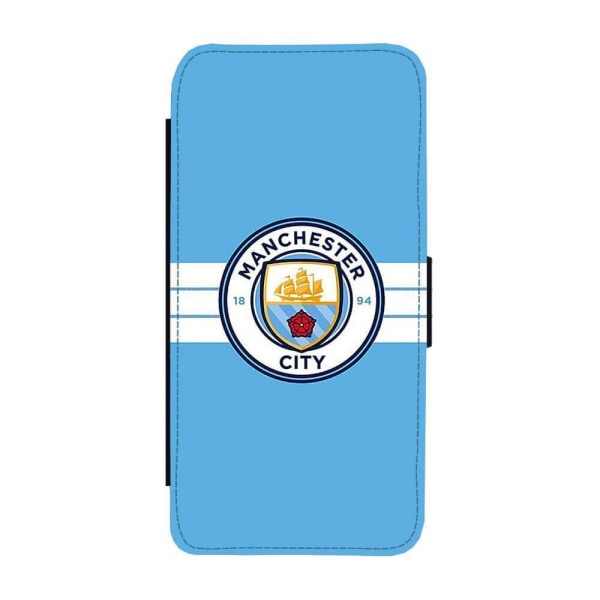 Manchester City 2016 Logo Samsung Galaxy A22 5G Plånboksfodral multifärg