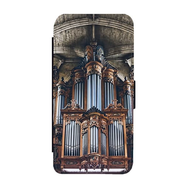 Kyrkorgel iPhone 11 Flip Mobilfodral