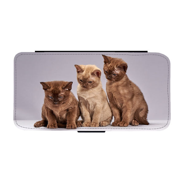 Roliga Katter iPhone SE 2020 Flip Mobilfodral