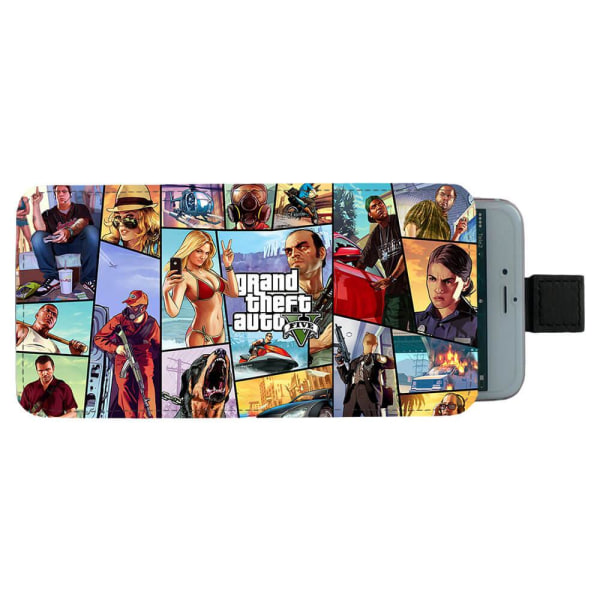 Grand Theft Auto Pull-up Mobilväska multifärg