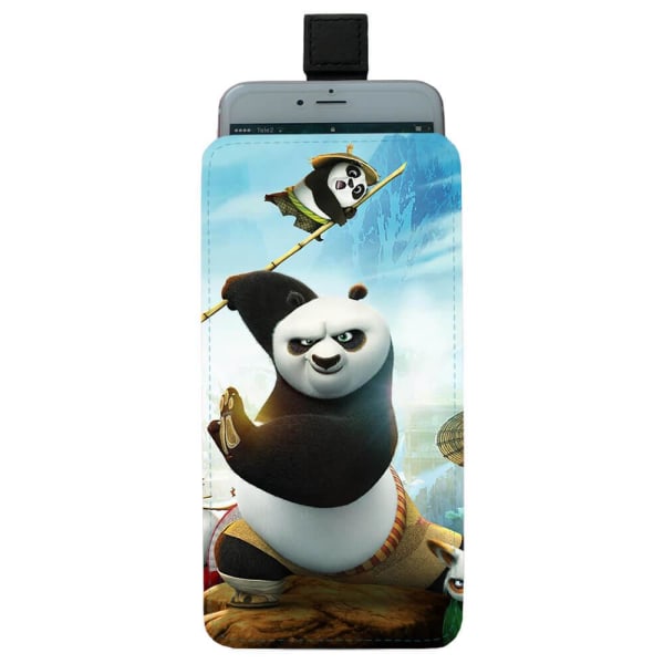 Kung Fu Panda Pull-up Mobilväska multifärg