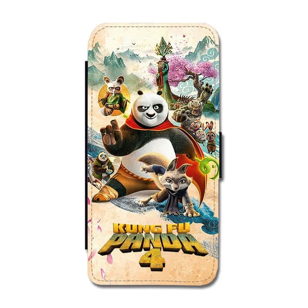 Kung Fu Panda 4 iPhone 12 Mini Flip Mobilfodral