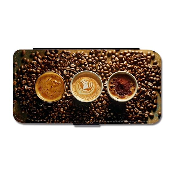 Kaffe Latte Cappuccino Samsung Galaxy S21 FE Flip Mobilfodral