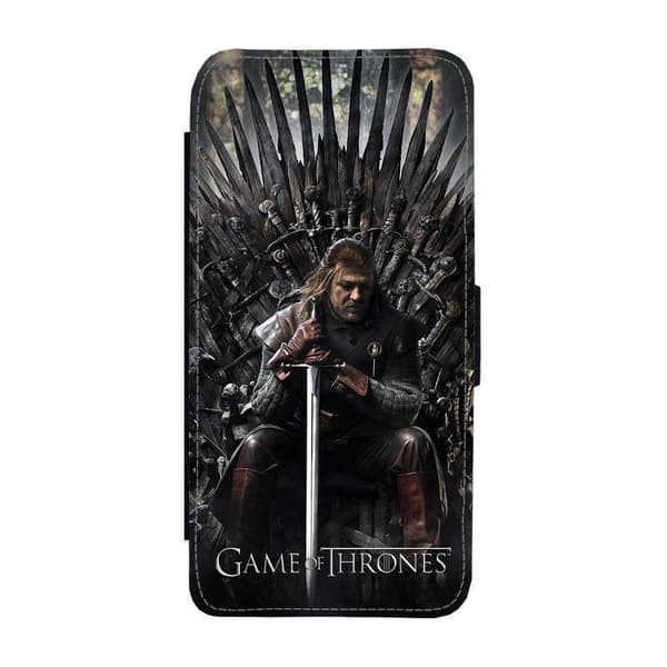 Game of Thrones Eddard Stark iPhone 14 Flip Mobilfodral