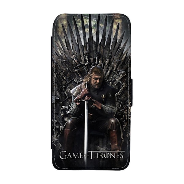 Game of Thrones Eddard Stark iPhone 14 Pro Max Flip Mobilfodral