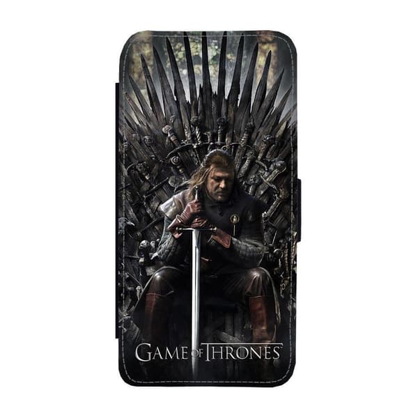Game of Thrones Eddard Stark iPhone 16 Plus Flip Mobilfodral