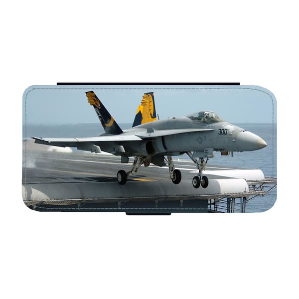F/A-18 Hornet Stridsflygplan Samsung Galaxy A54 5G Flip Mobilfodral