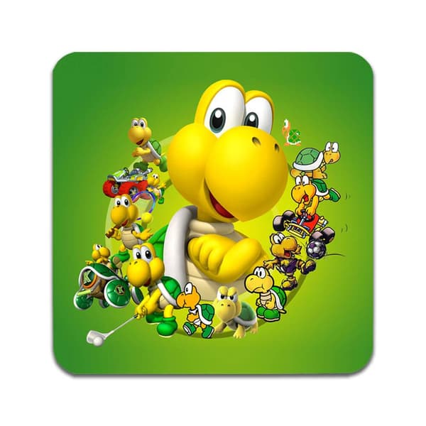 2 ST Super Mario Koopa Underlägg