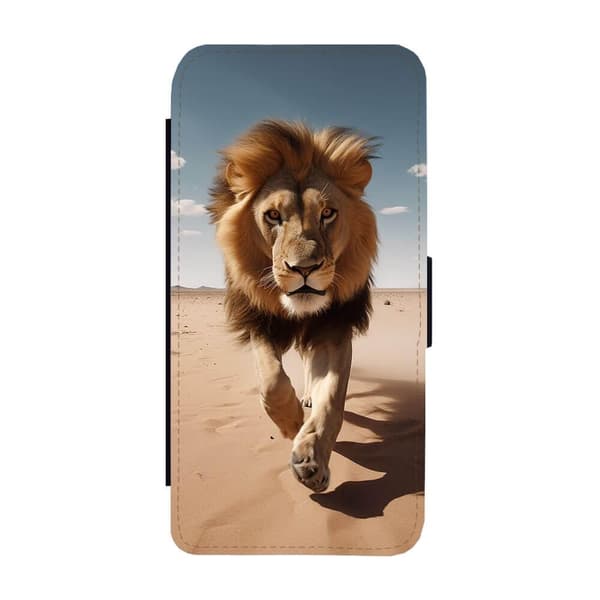 Vilddjur Lejon Google Pixel 8a Flip Mobilfodral