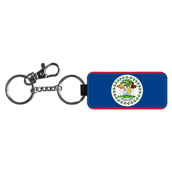 Belize Flagga Nyckelring