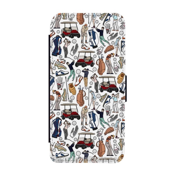 Golf iPhone 12 Mini Plånboksfodral multifärg
