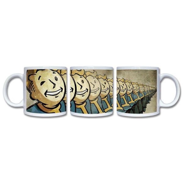 Fallout Vault Boy Mugg multifärg one size