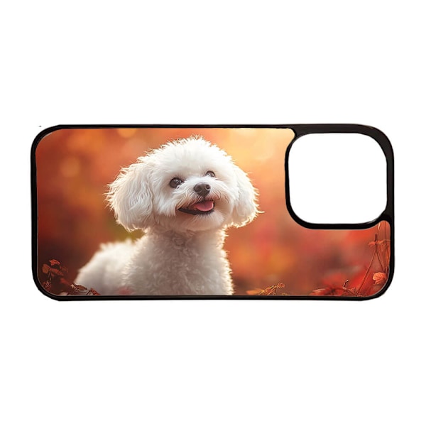 Hund Bichon Frise iPhone 13 Pro Mobiltelefon Skal